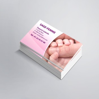 Carte de visite pour les sages femmes