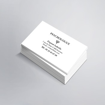 Carte de visite pour psychologue