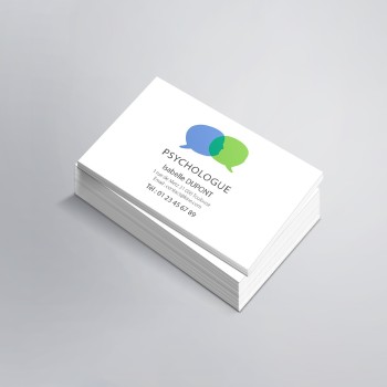 Carte de visite pour psychologue
