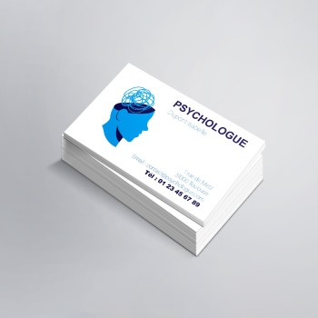 Carte de visite pour psychologue