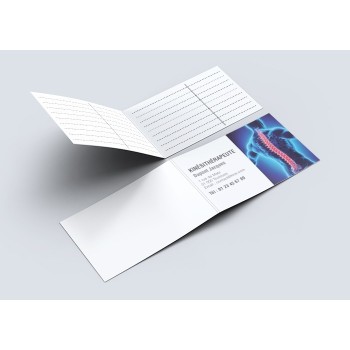 Cartes de Rendez-vous kinésithérapeute imprimées