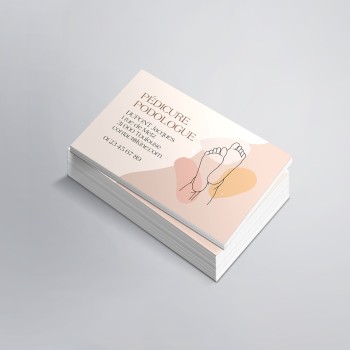 Cartes de visite n°5 pour Pédicures Podologues
