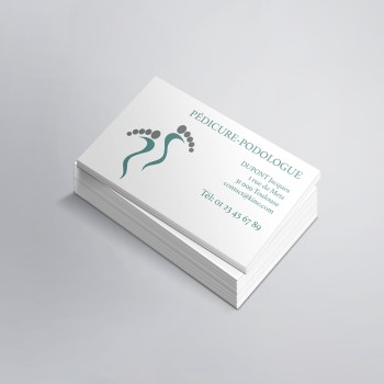 Cartes de visite n°6 pour Pédicures Podologues