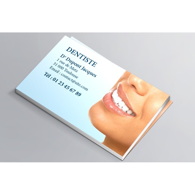 Cartes de visite visuel n°5