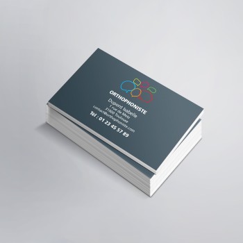 Cartes visite Orthophoniste