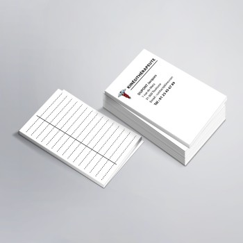 Cartes de RDV simples n°1 pour kiné