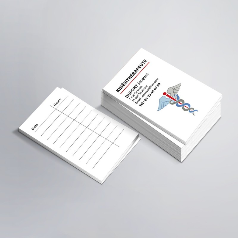 Les cartes de rendez-vous simples