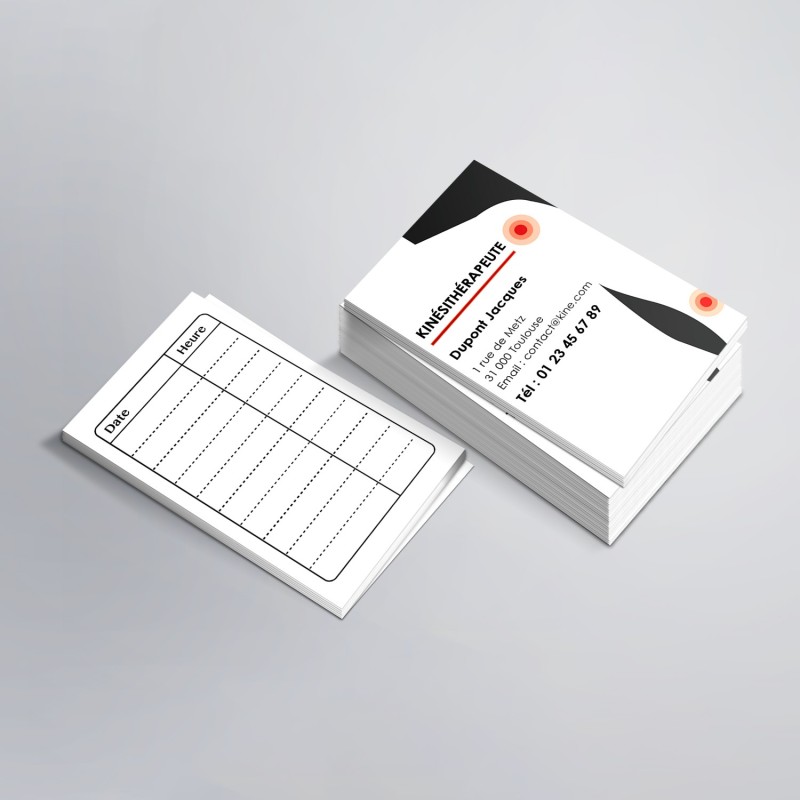 Les cartes de rendez-vous simples