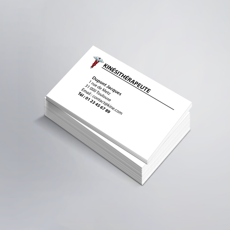 Cartes visite Kiné