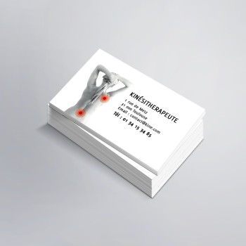 Carte de visite pour les Kinés