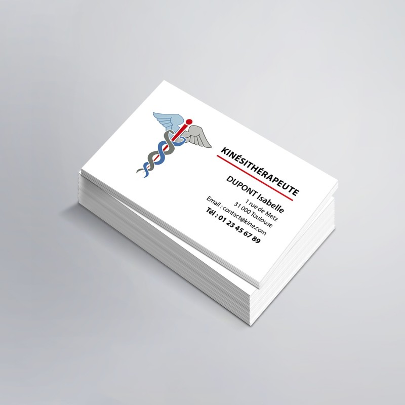 Cartes de visite de Kinésithérapeute