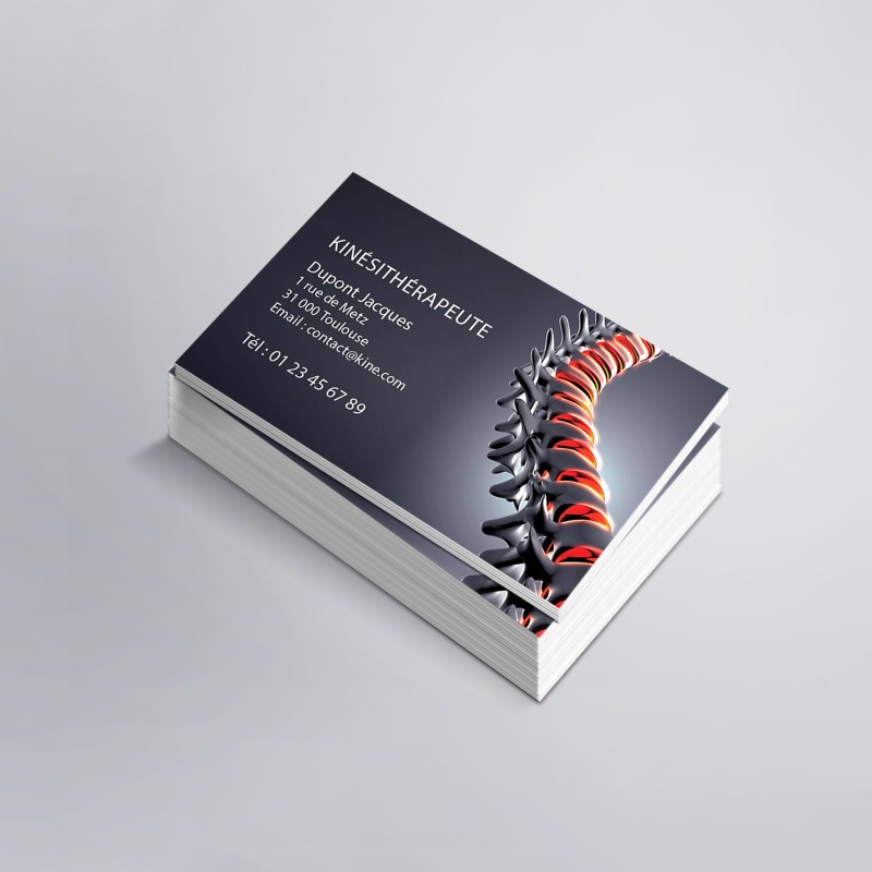 Cartes de visite de Kinésithérapeute