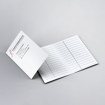 Carte de Rendez-vous profession kinésithérapeute