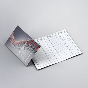 Création de cartes de RDV doubles kinésithérapeutes