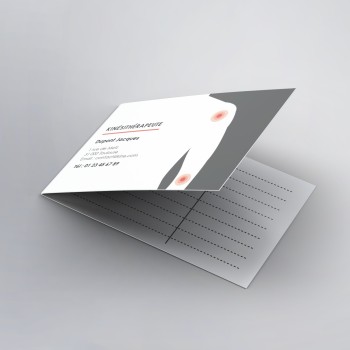 Création de cartes de RDV doubles kinésithérapeutes