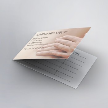 Carte RDV double kiné