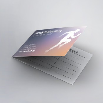 Cartes de rendez-vous double pour  Kinésithérapeutes 29