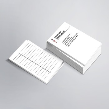 Cartes de RDV simples pédicures podologues