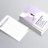 Cartes de RDV simples n°8 Psychologue
