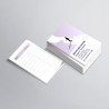Cartes de RDV simples n°8 pour Psychologue