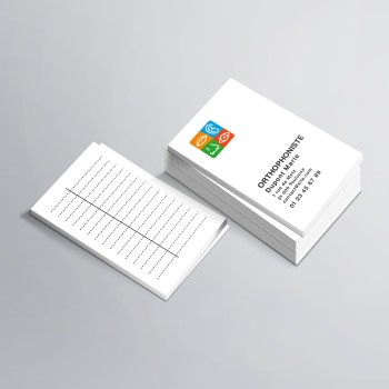 Carte de rendez-vous pour les orthophonistes n°8