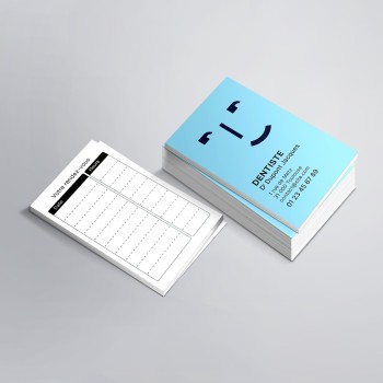 Carte de rendez vous simple pour Dentistes