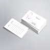 Cartes de RDV simples