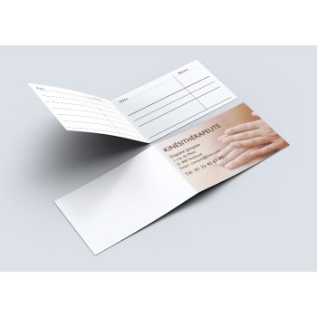 Carte RDV double kiné
