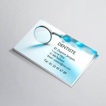 Cartes de visite pour les chirurgiens dentistes