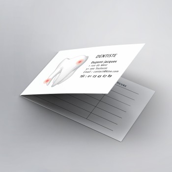 Cartes de RDV doubles n°8