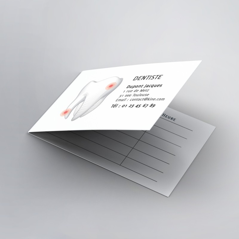 Cartes de RDV doubles n°8