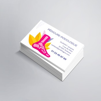 Cartes de visite n°4 pour Pédicures Podologues